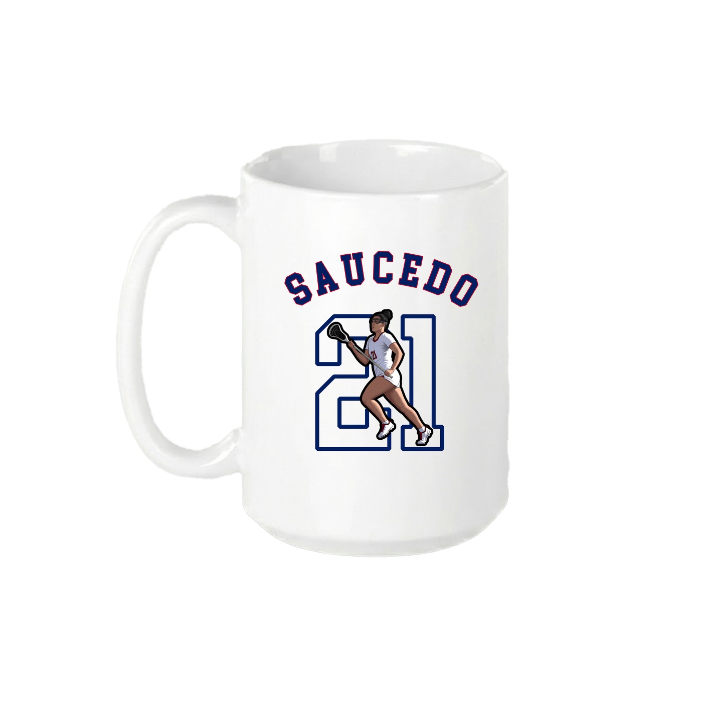 15oz Coffee Mug — Shirsey Arch in White
