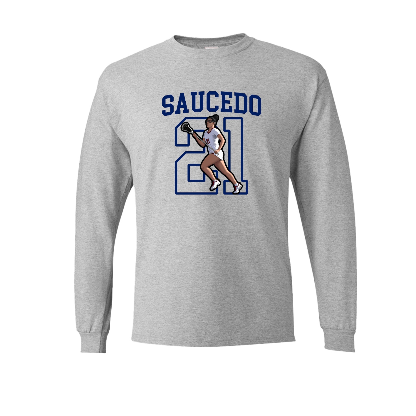 Long Sleeve Tee — Shirsey in Grey