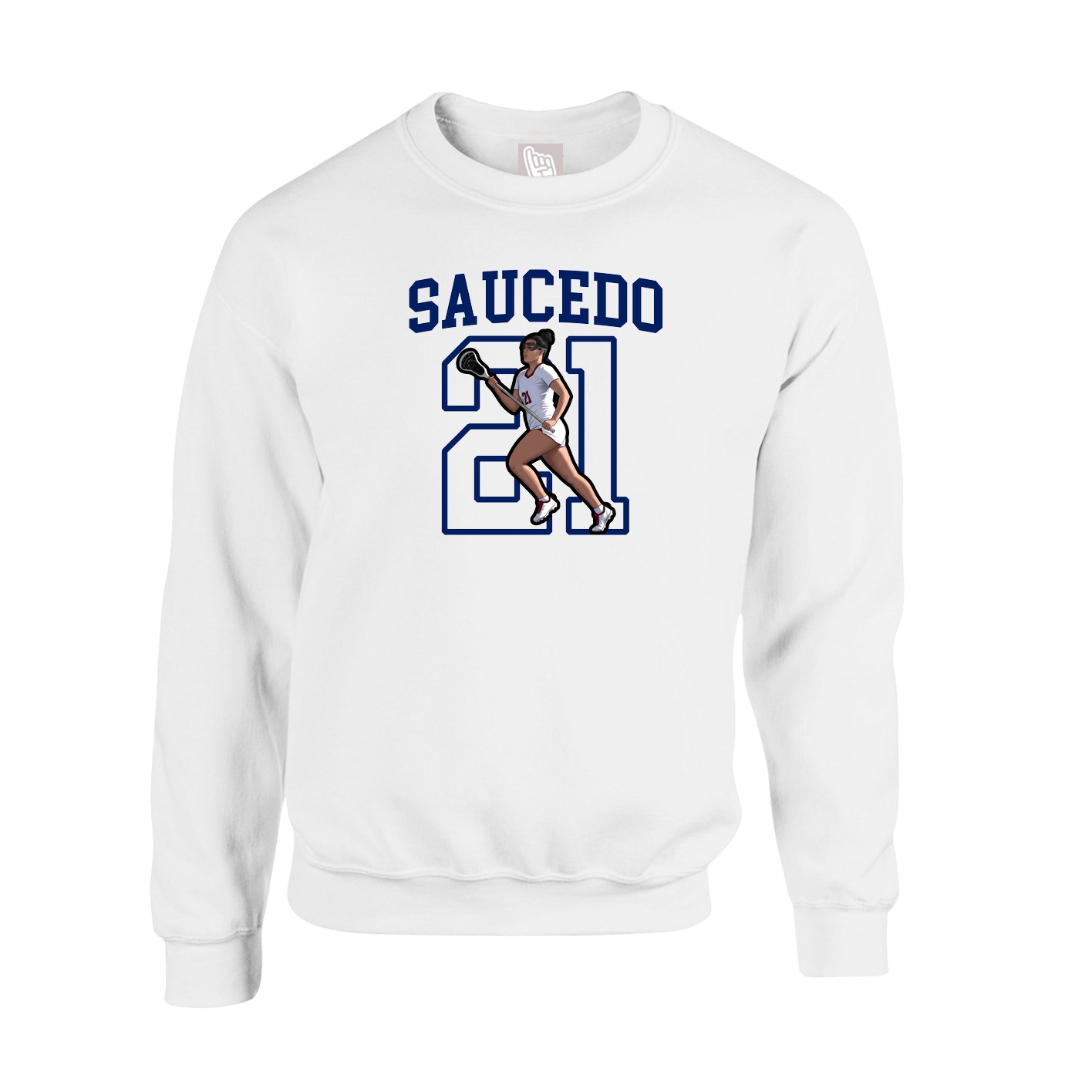 Fleece Crew — Shirsey in White