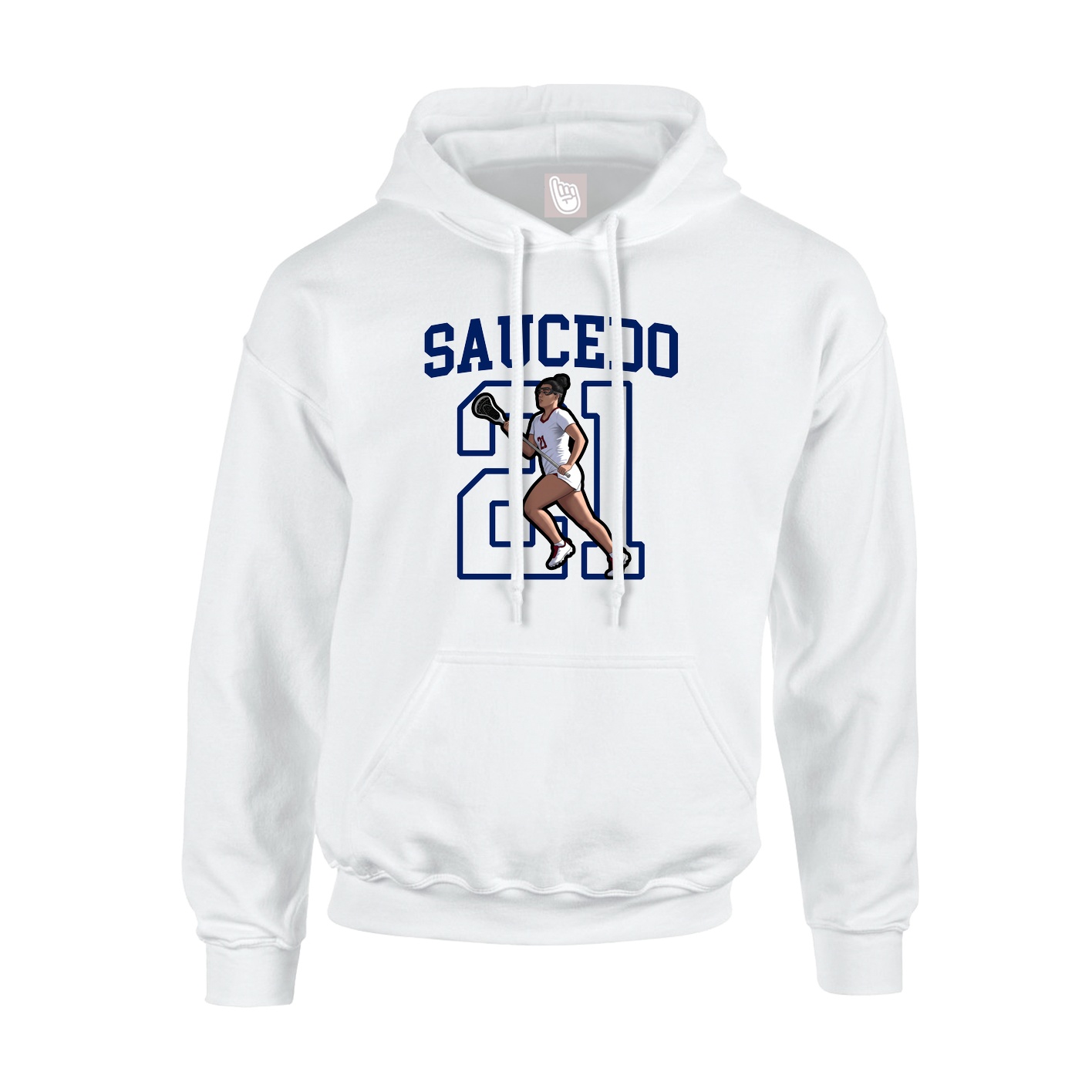 Youth Hoodie — Shirsey in White