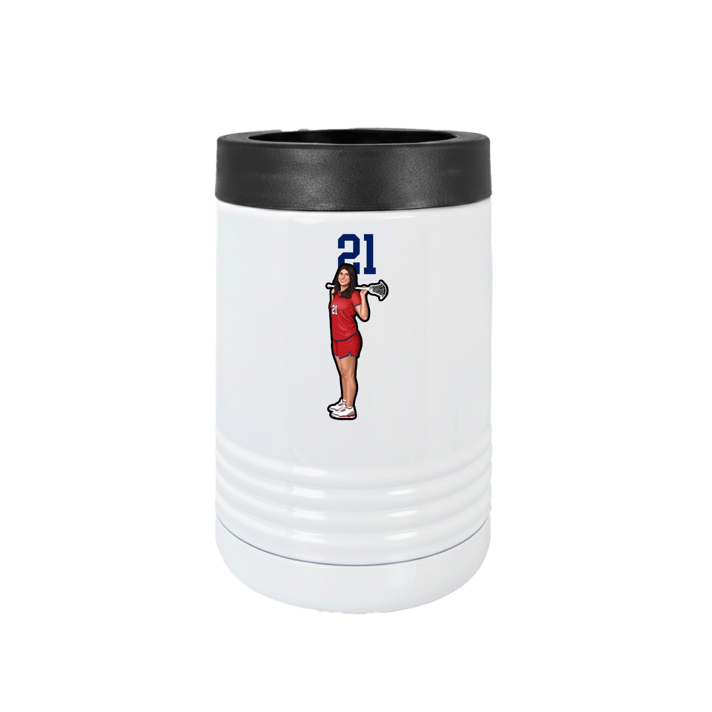 Beverage Holder — Number Top in White