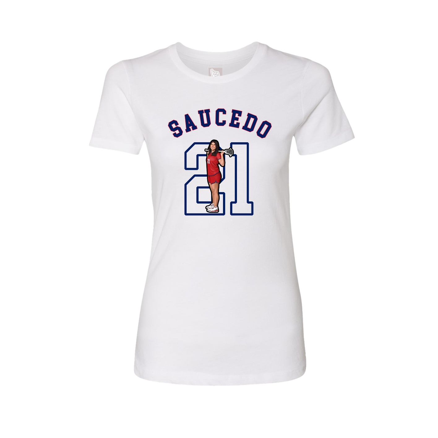 Womens Tee — Shirsey Arch in White