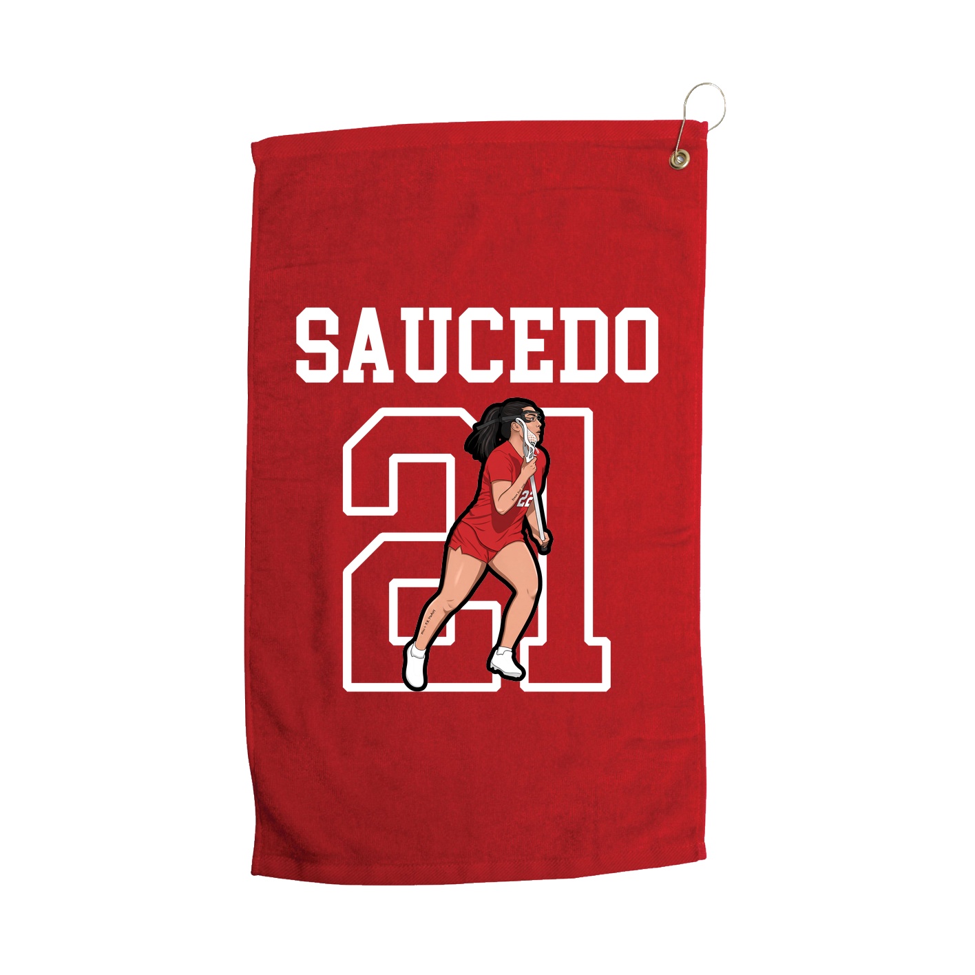 Golf Towel — Shirsey in Red