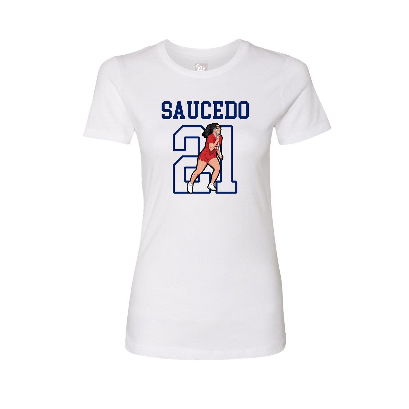 Fitted Women's Tee — Shirsey in White