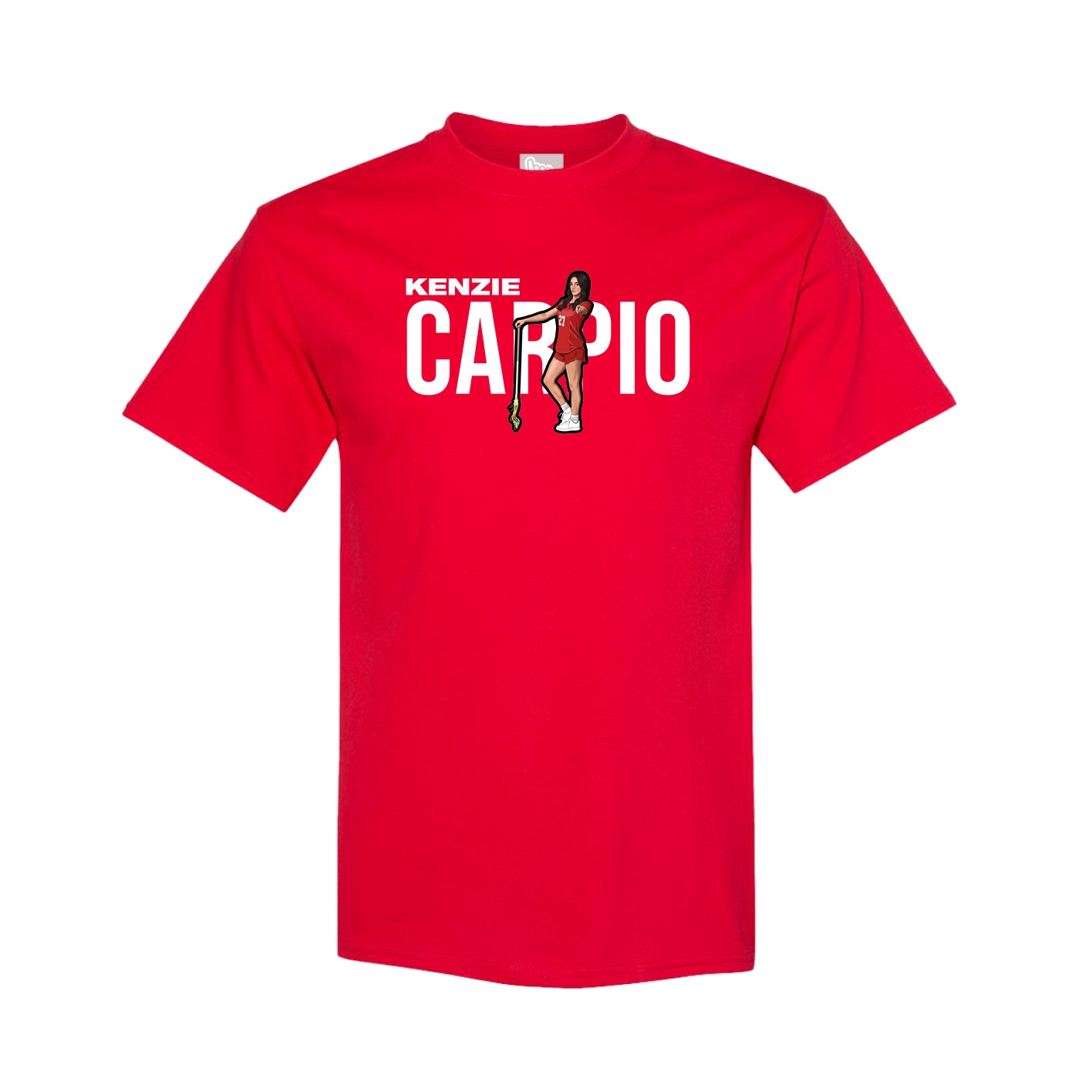 Tee — Player Name in Red