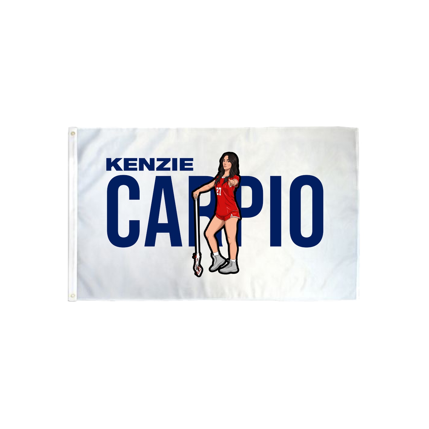3x5 Flag — Player Name in Classic