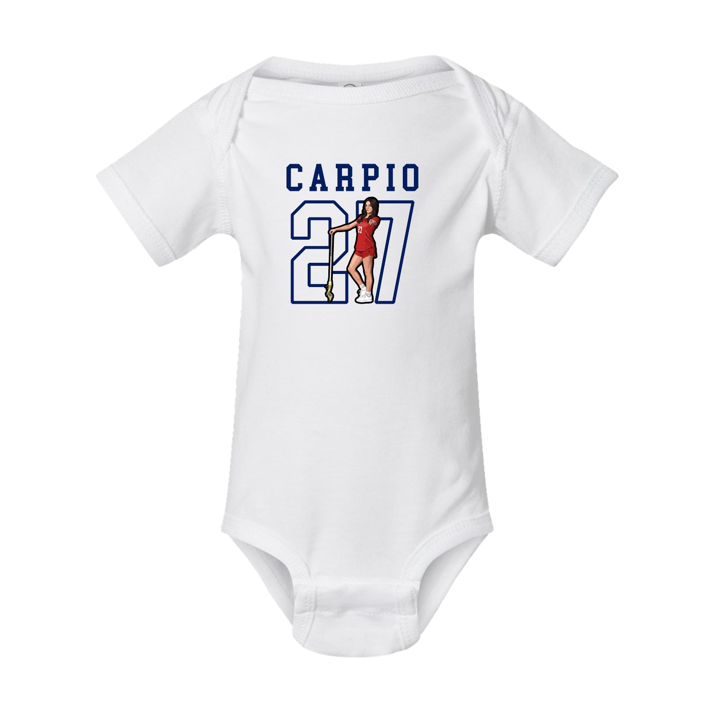Baby Onesie — Shirsey in White