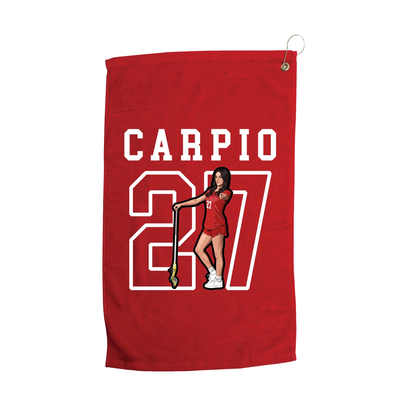 Golf Towel — Shirsey in Red