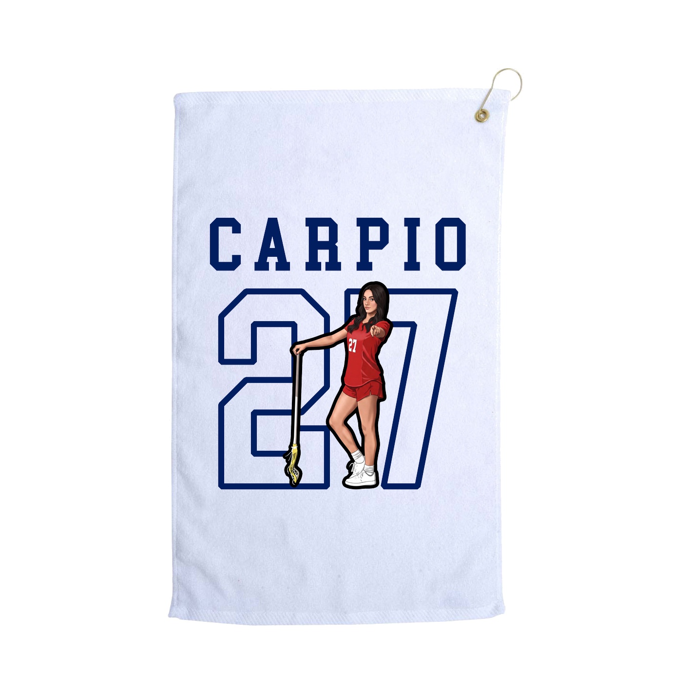 Golf Towel — Shirsey in White
