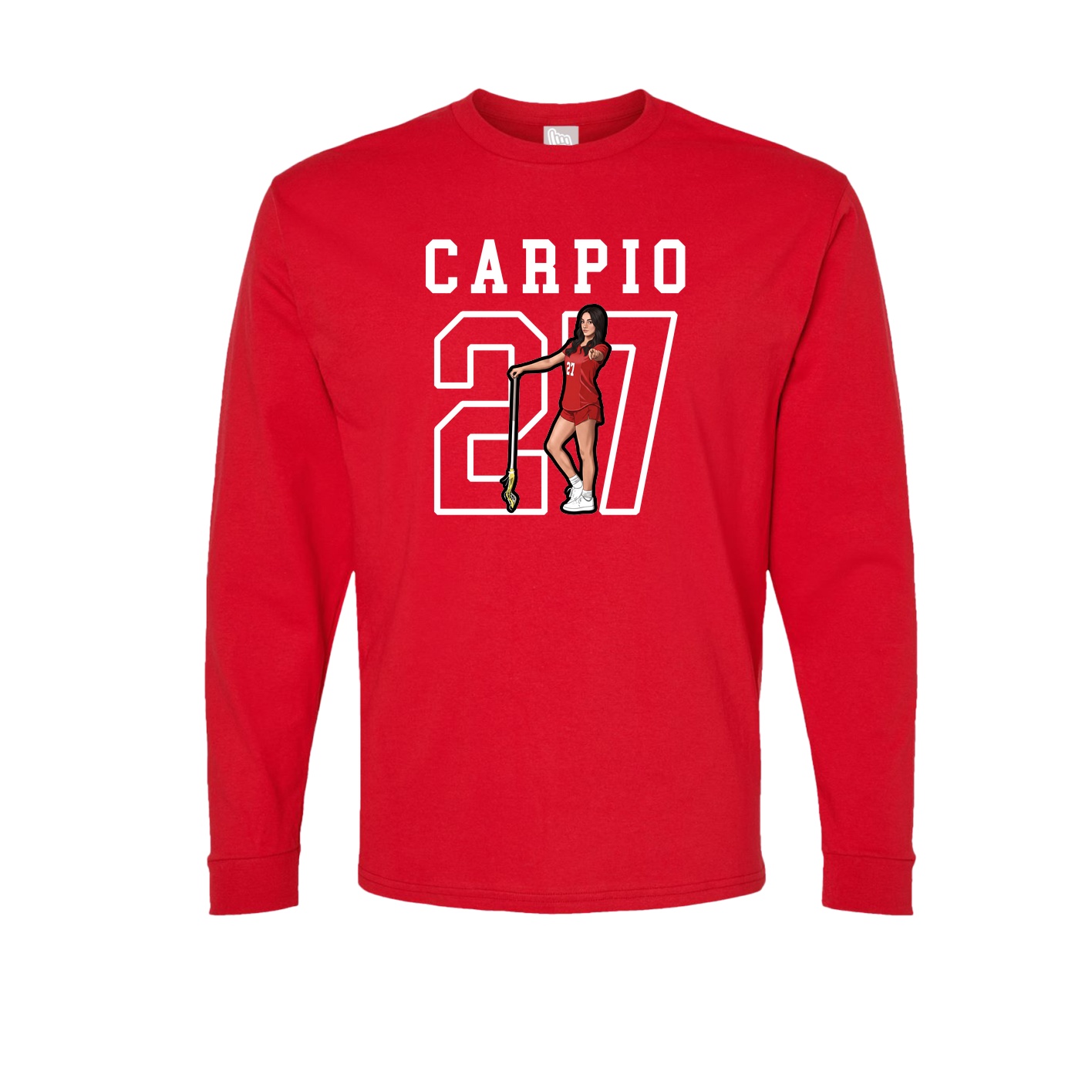 Long Sleeve Tee — Shirsey in Red