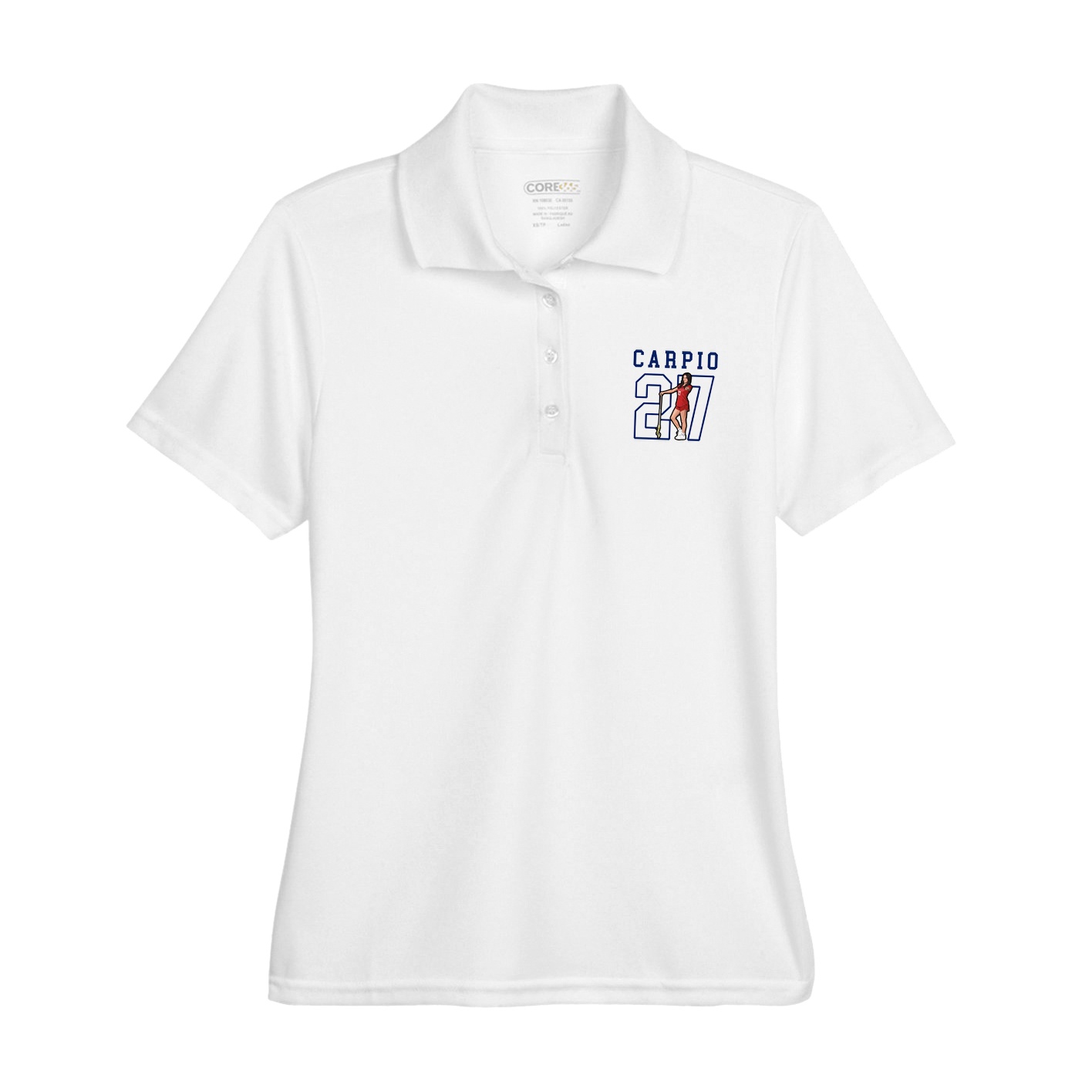 Womens Performance Polo — Shirsey in White