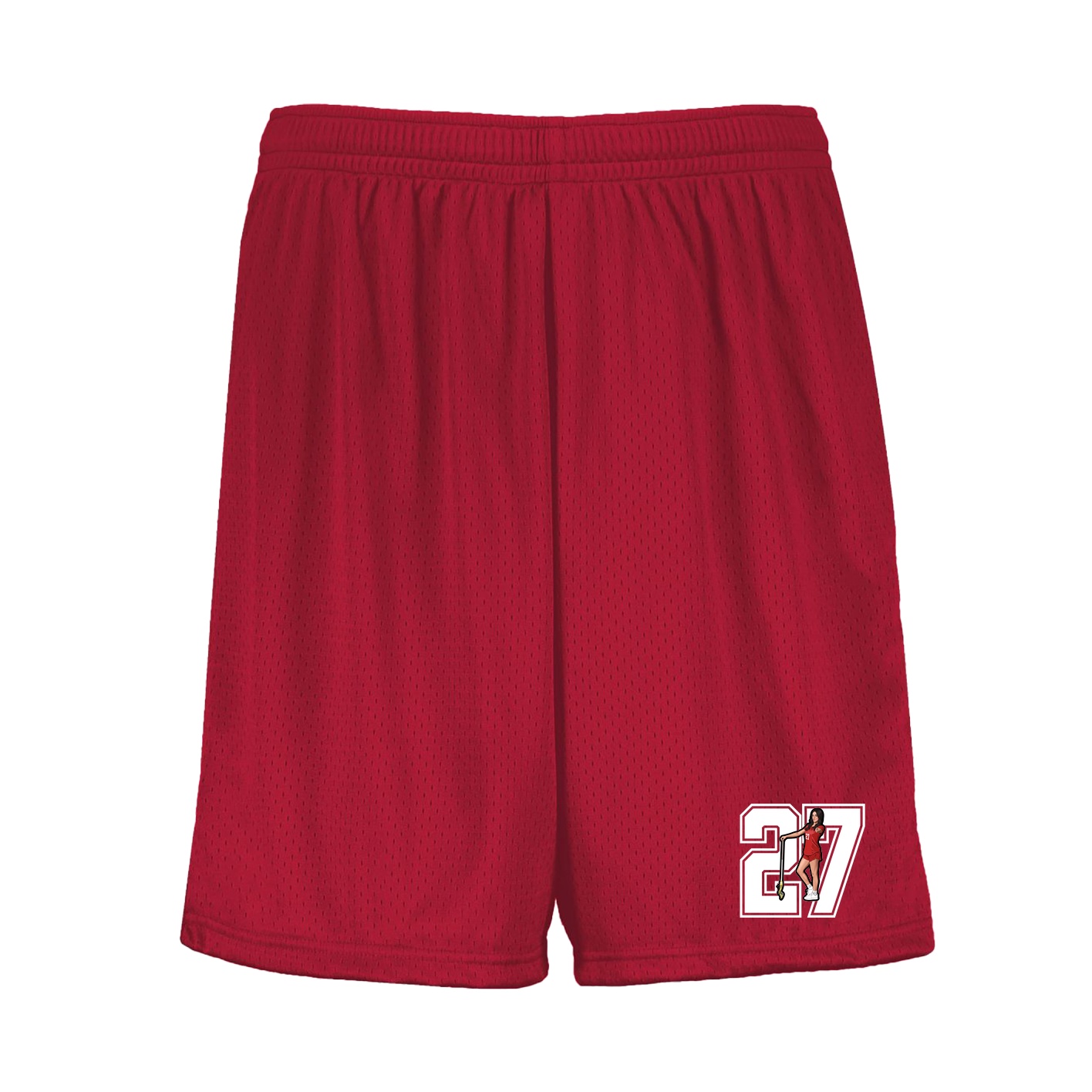Shorts — Number in Red