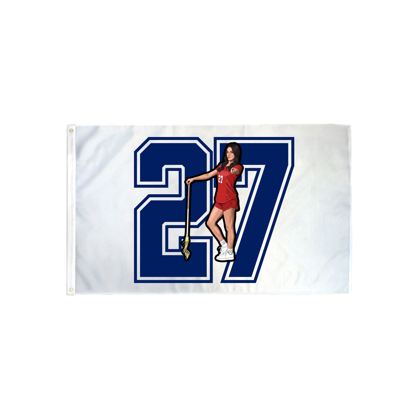 3x5 Flag — Number in Classic