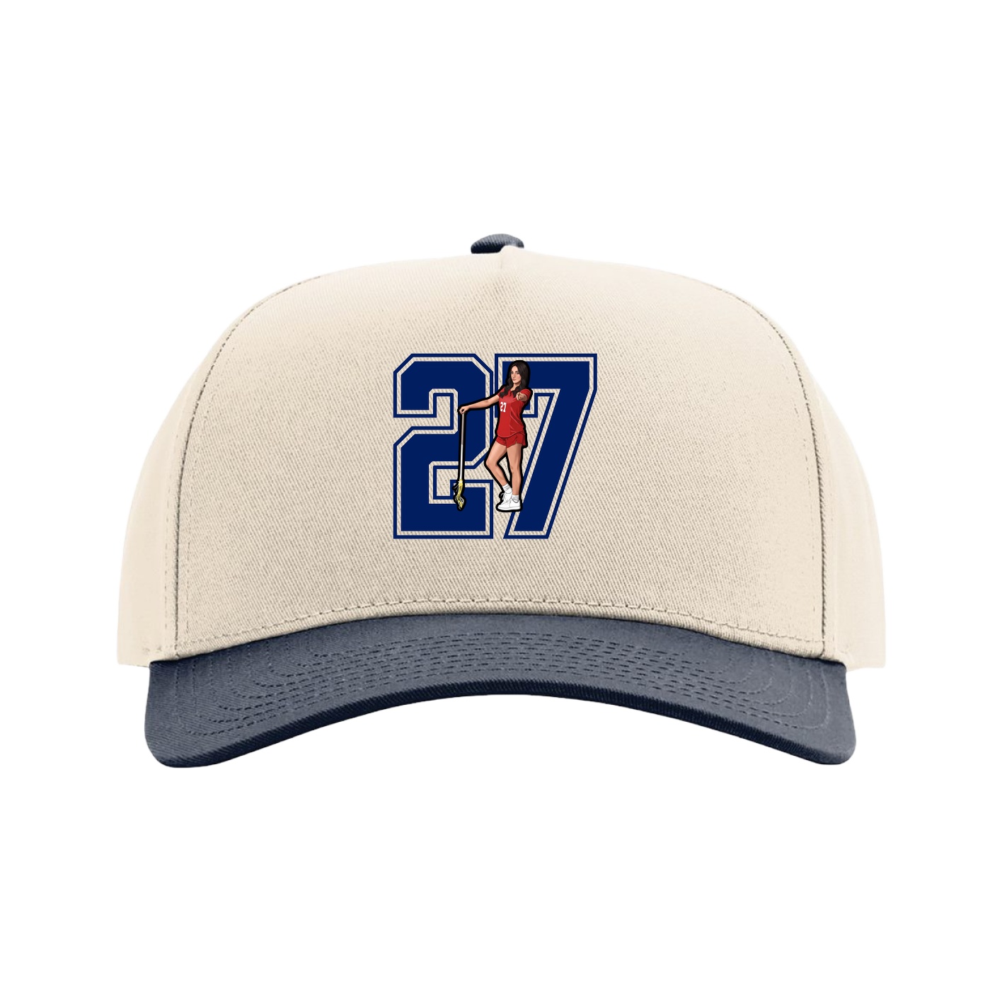 Full Fabric Five-Panel Champ Cap