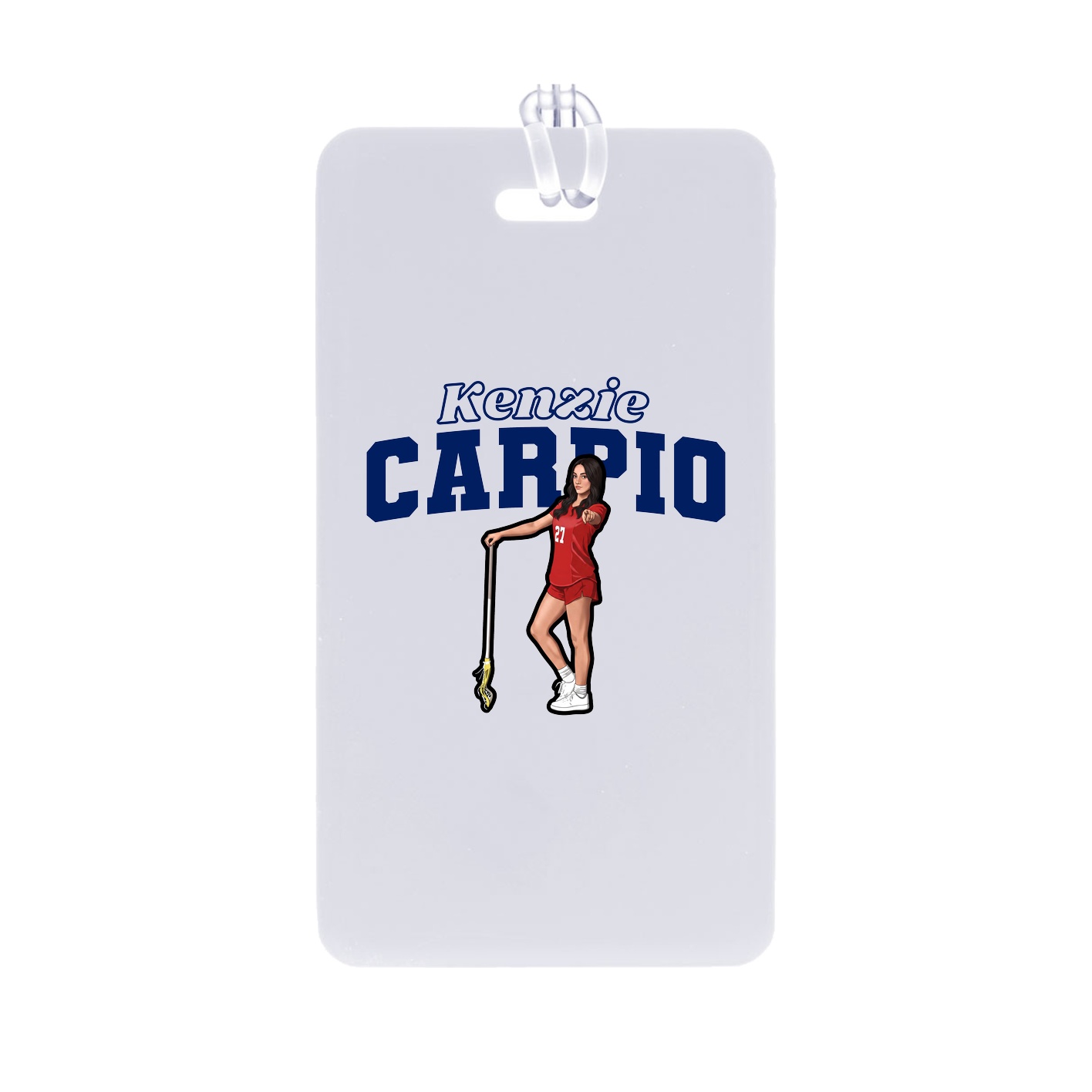 Bag Tag — Name Arch in Classic