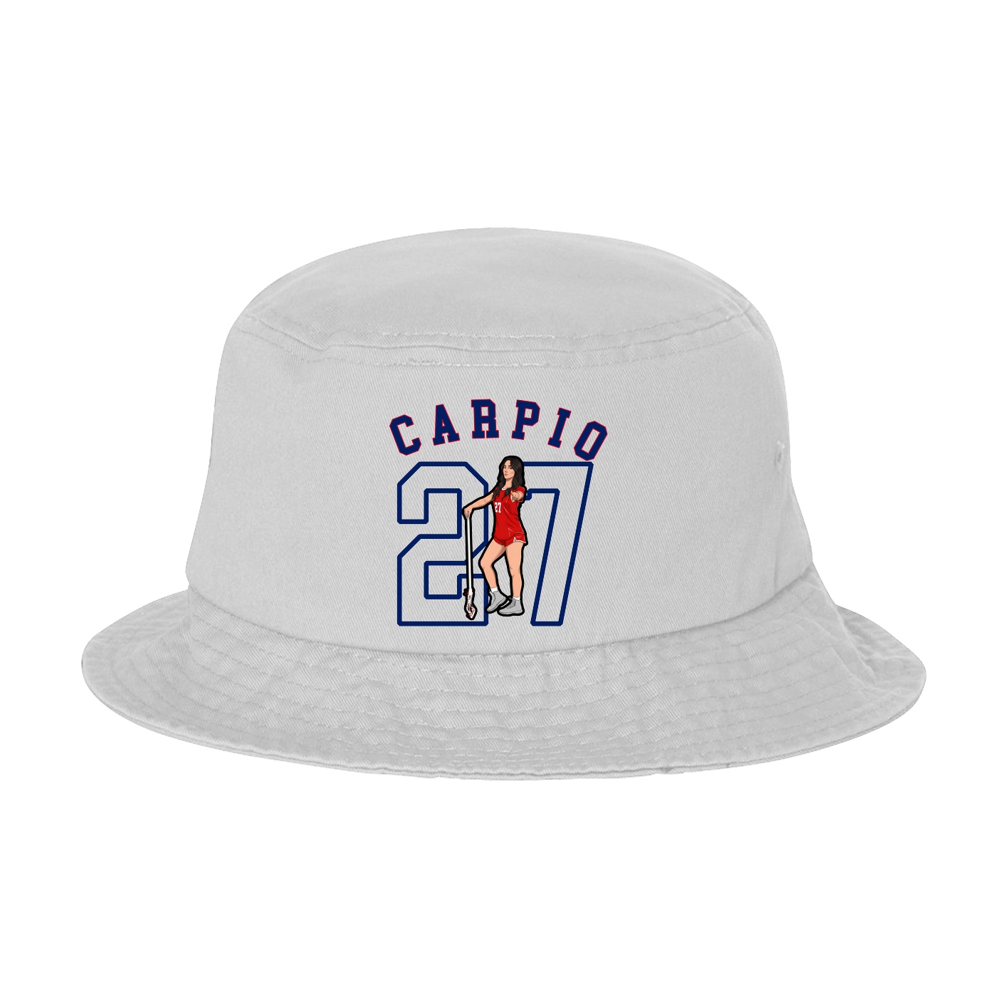 Bucket Cap — Shirsey Arch in White