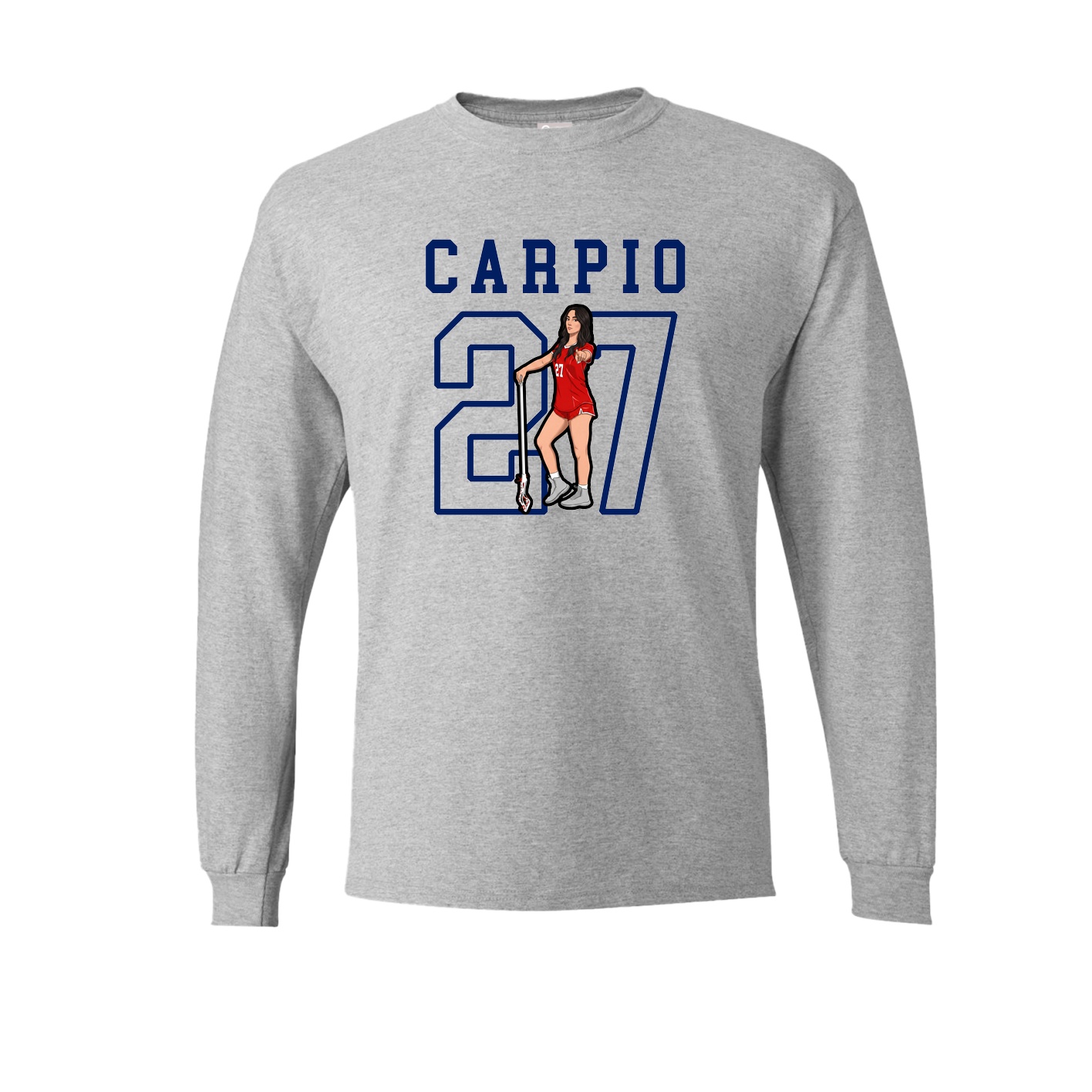 Long Sleeve Tee — Shirsey in Grey