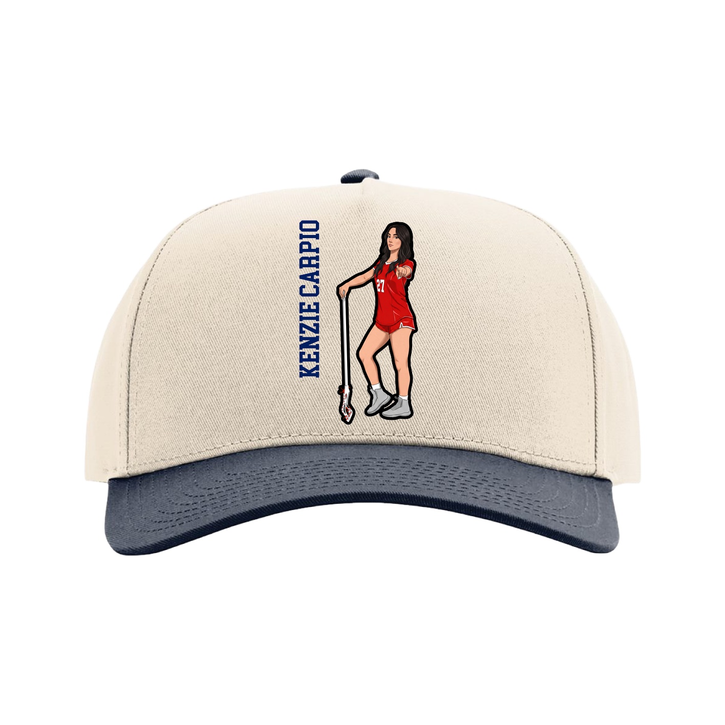 Full Fabric Five-Panel Champ Cap