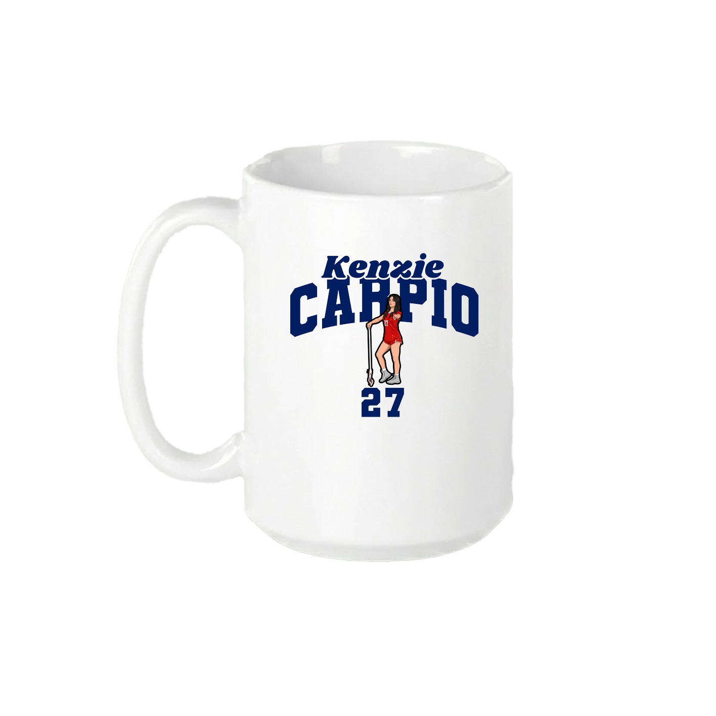15oz Coffee Mug — Signature Arch in White