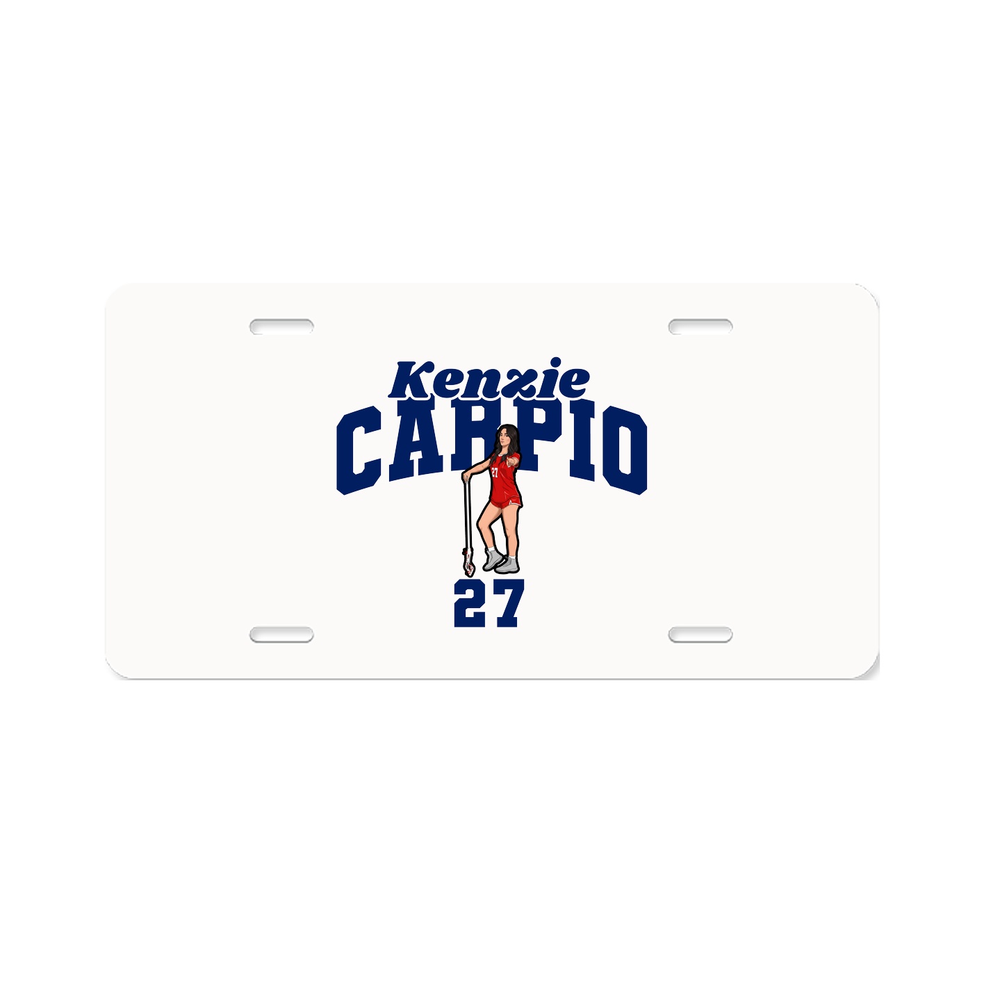 License Plate — Signature Arch in Classic
