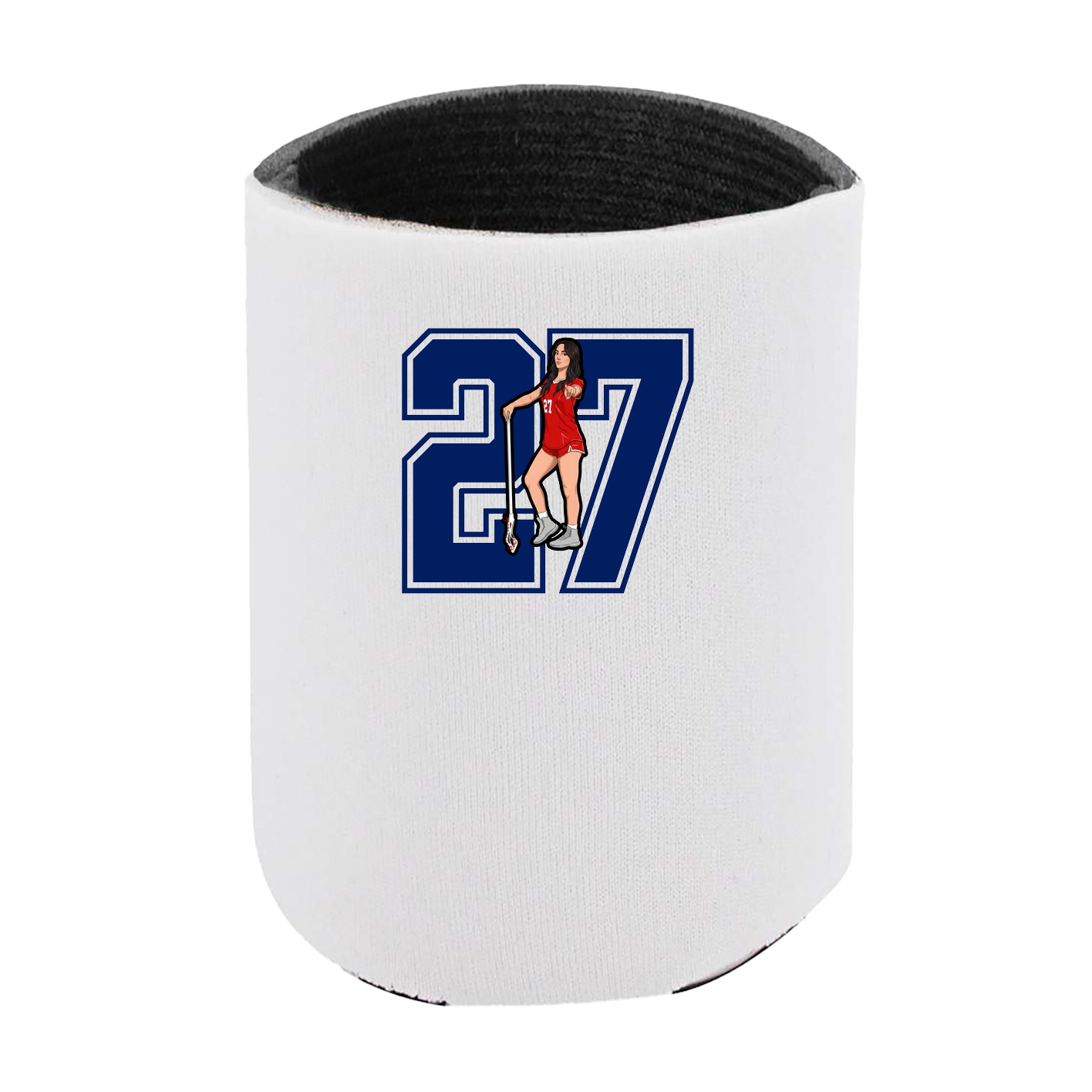 Can Holder — Number in White