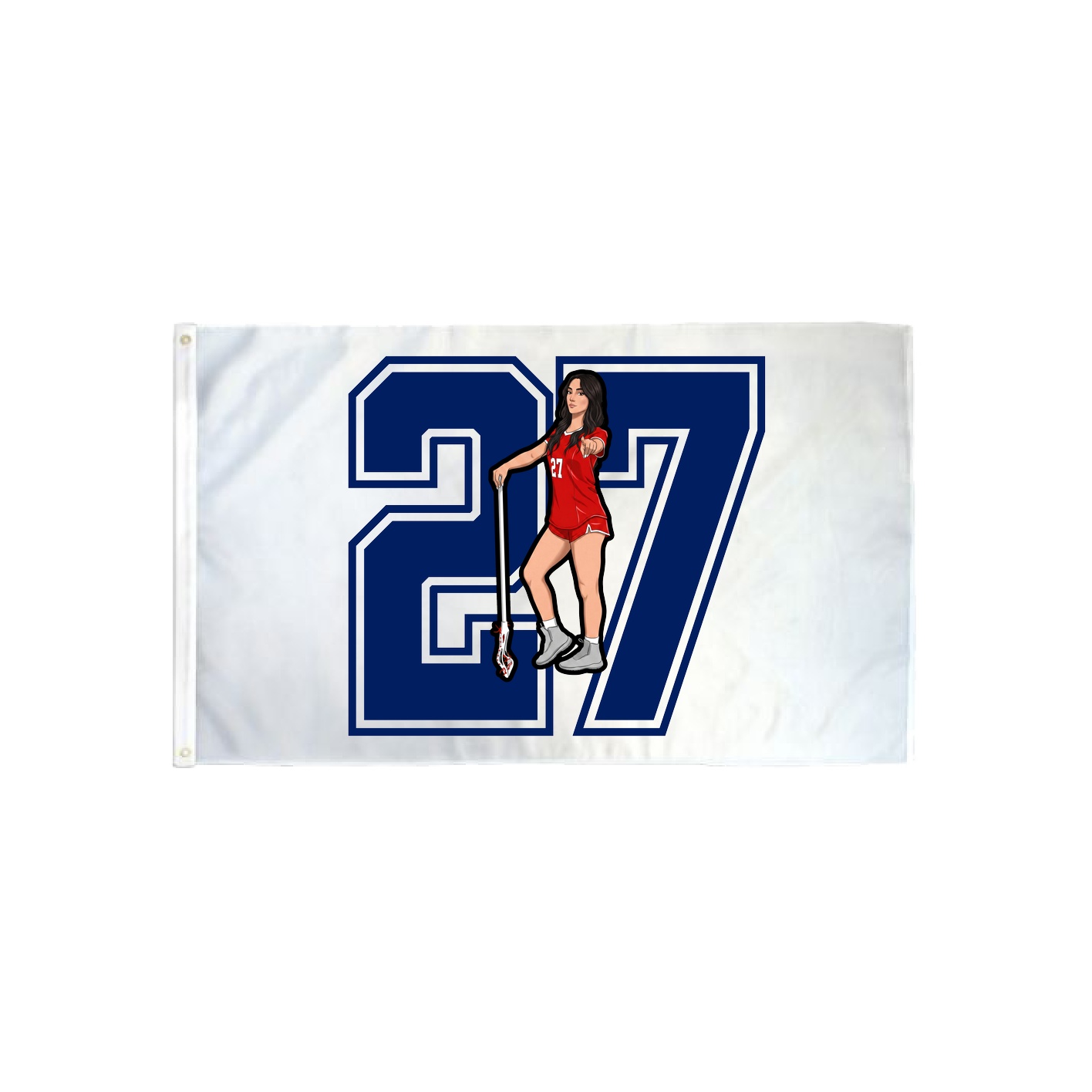3x5 Flag — Number in Classic