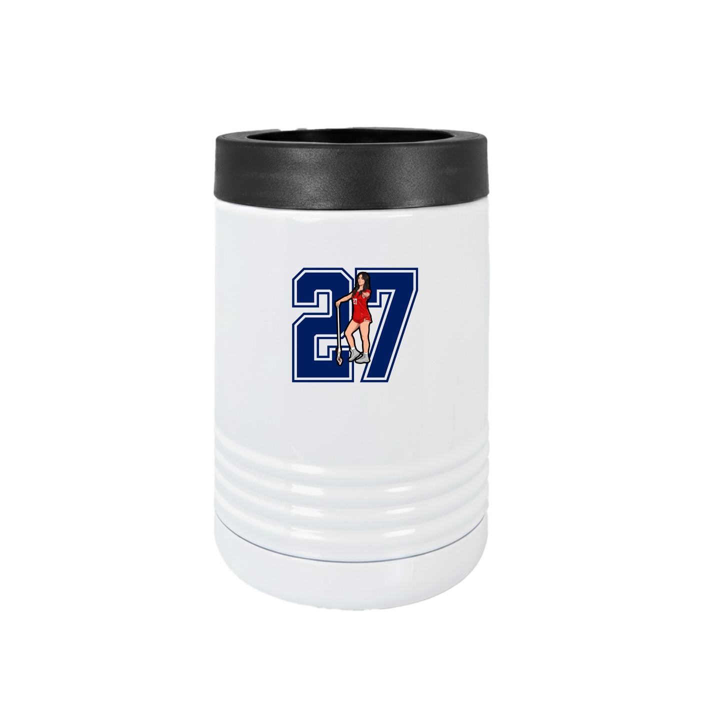 Beverage Holder — Number in White