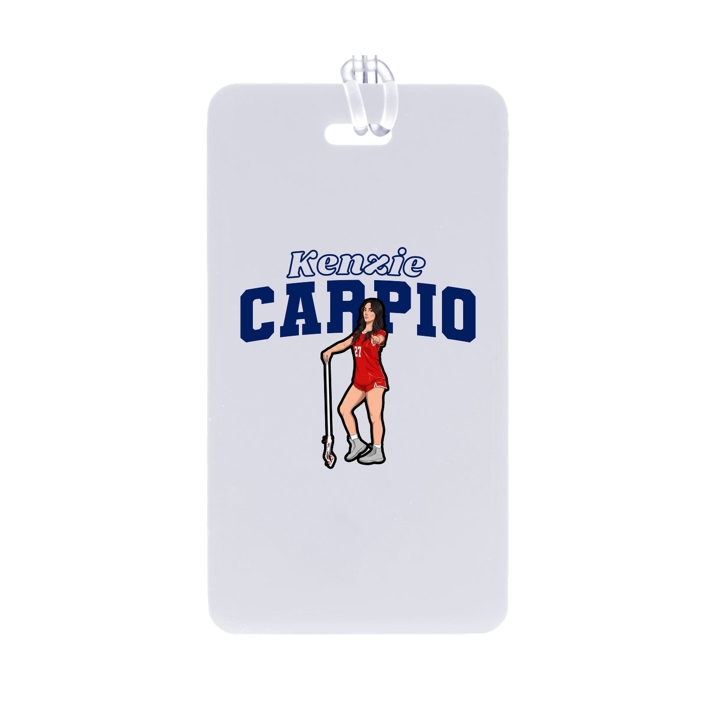 Bag Tag — Name Arch in Classic