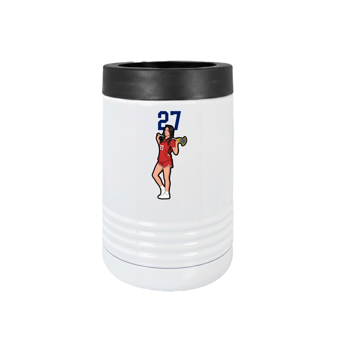 Beverage Holder — Number Top in White