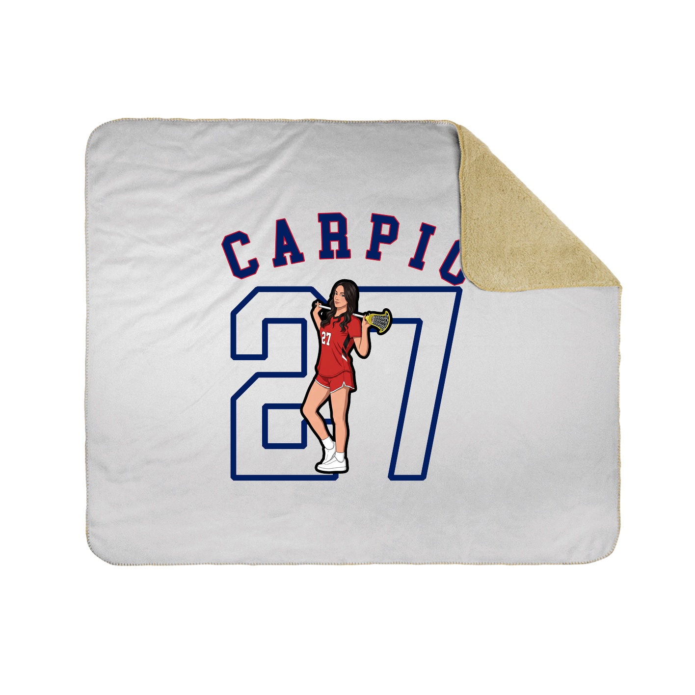 Throw Blanket — Shirsey Arch in White