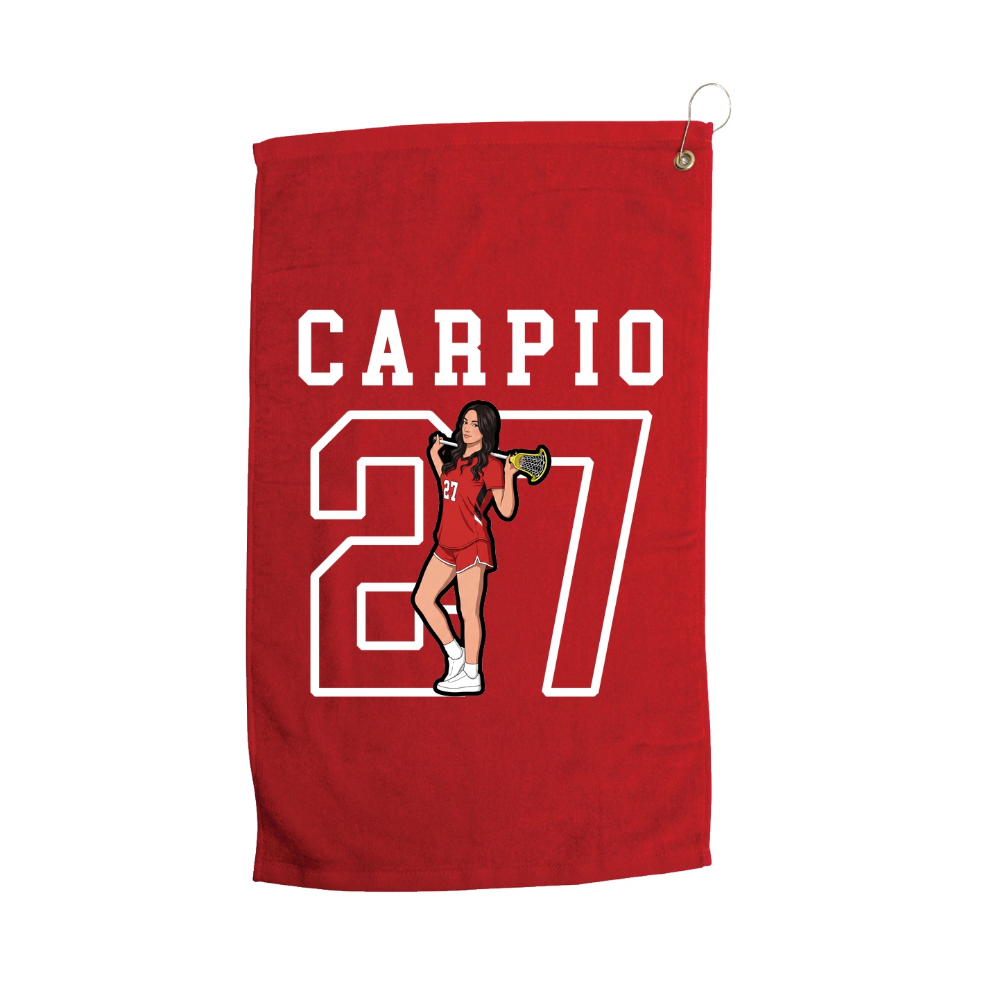Golf Towel — Shirsey in Red