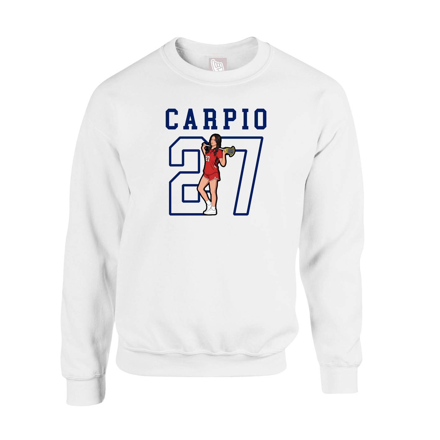 Fleece Crew — Shirsey in White