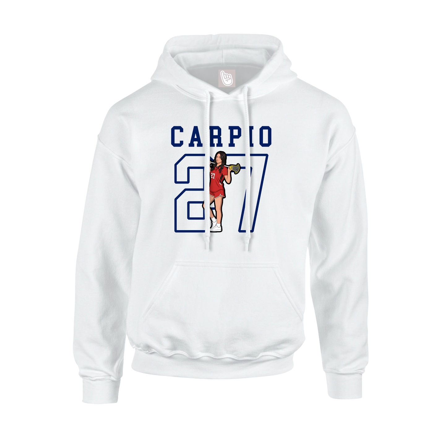 Youth Hoodie — Shirsey in White