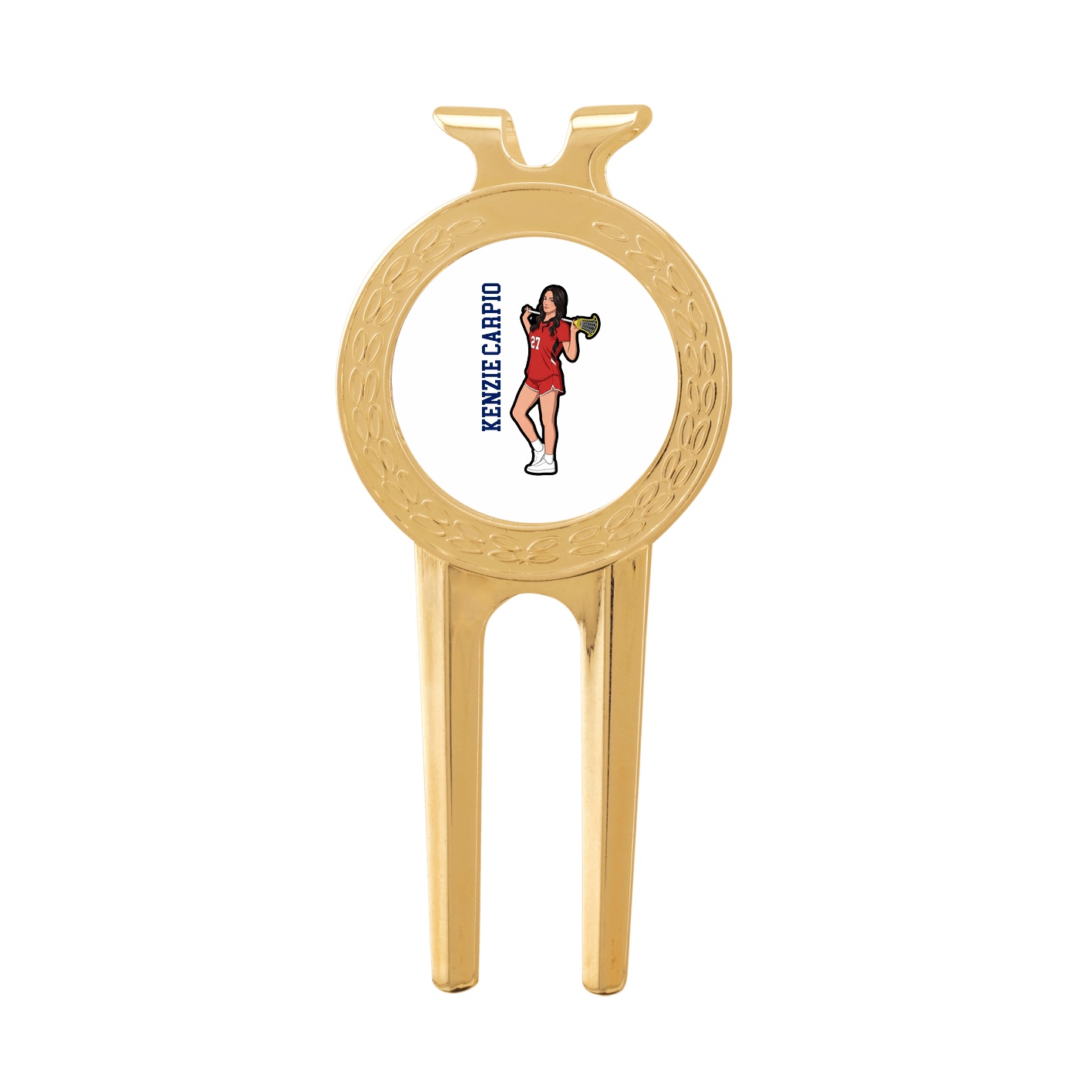 Divot Tool with Ball Marker — Name Vertical in Classic
