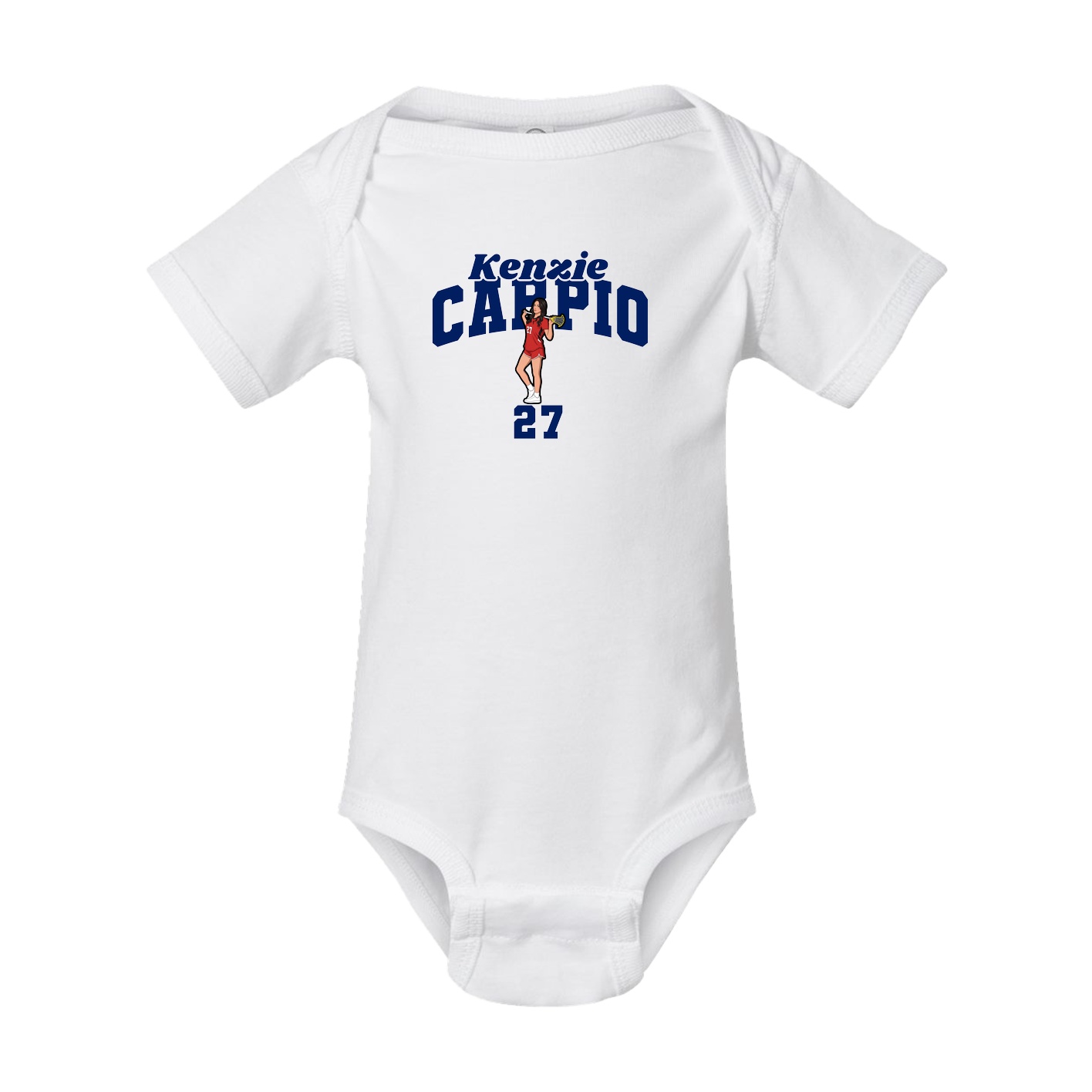 Baby Onesie — Signature Arch in White