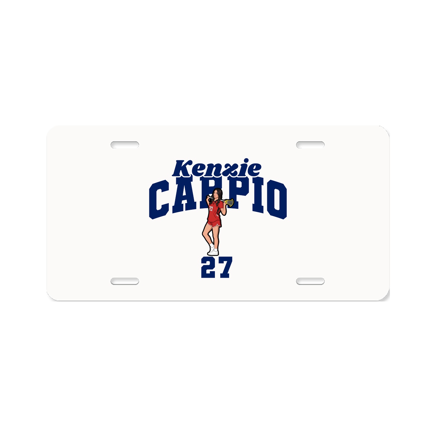 License Plate — Signature Arch in Classic