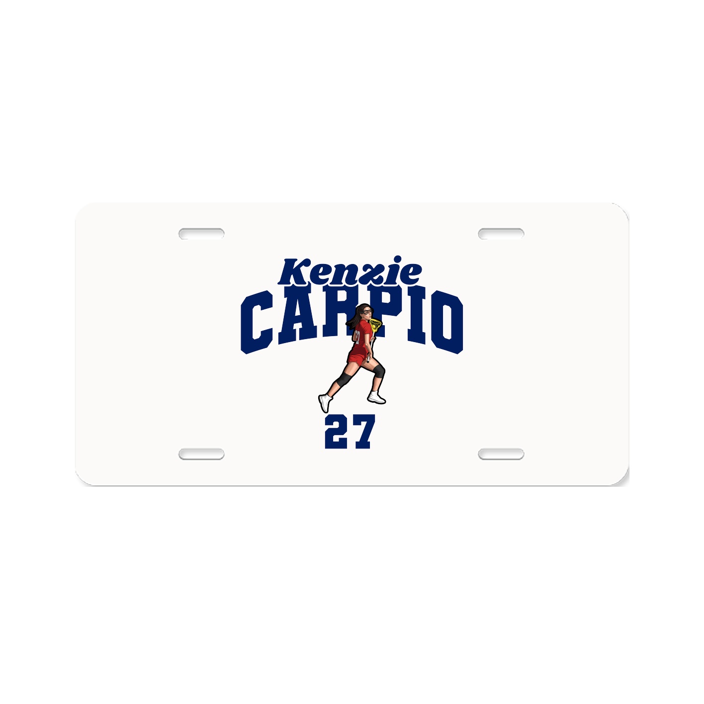 License Plate — Signature Arch in Classic