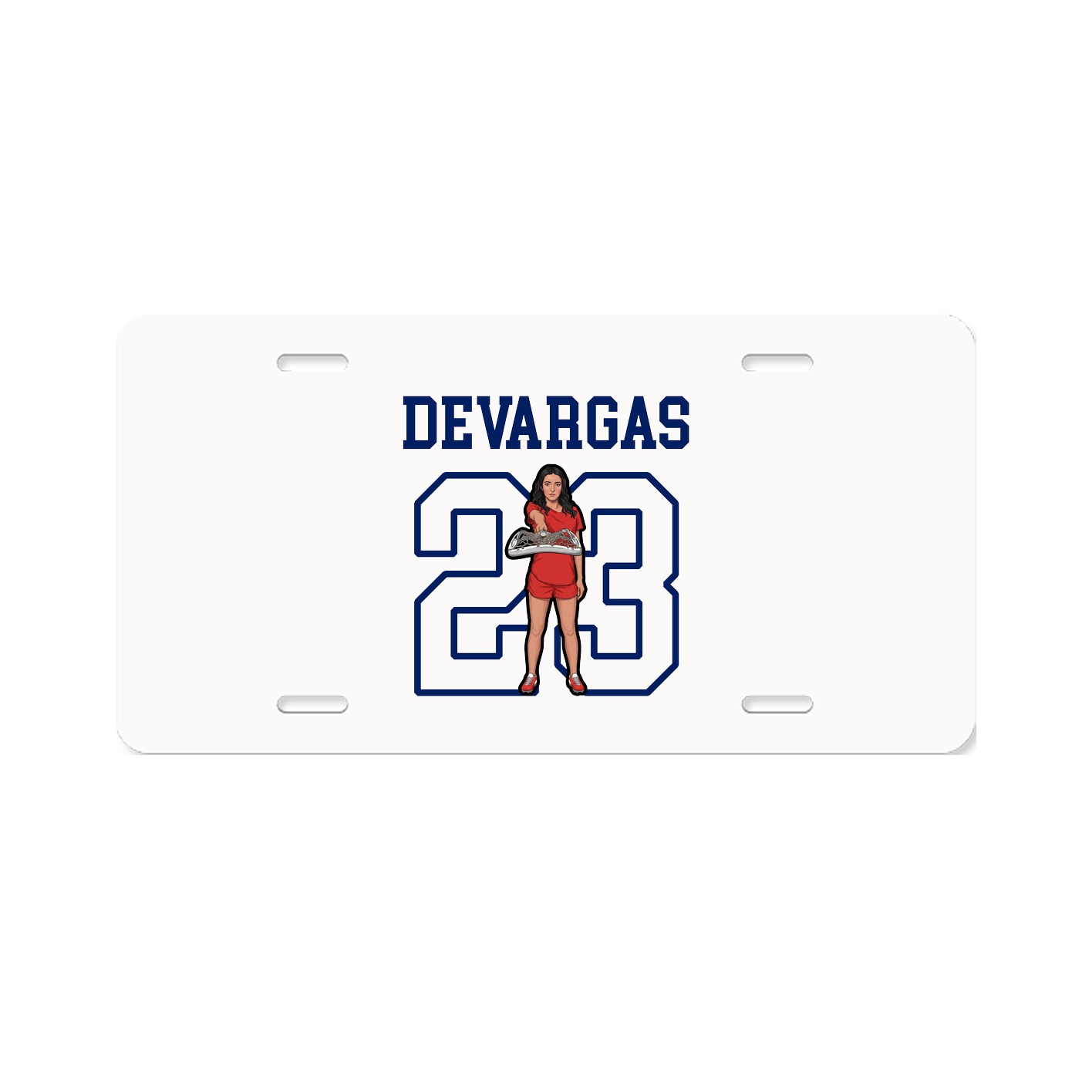 License Plate — Shirsey in Classic