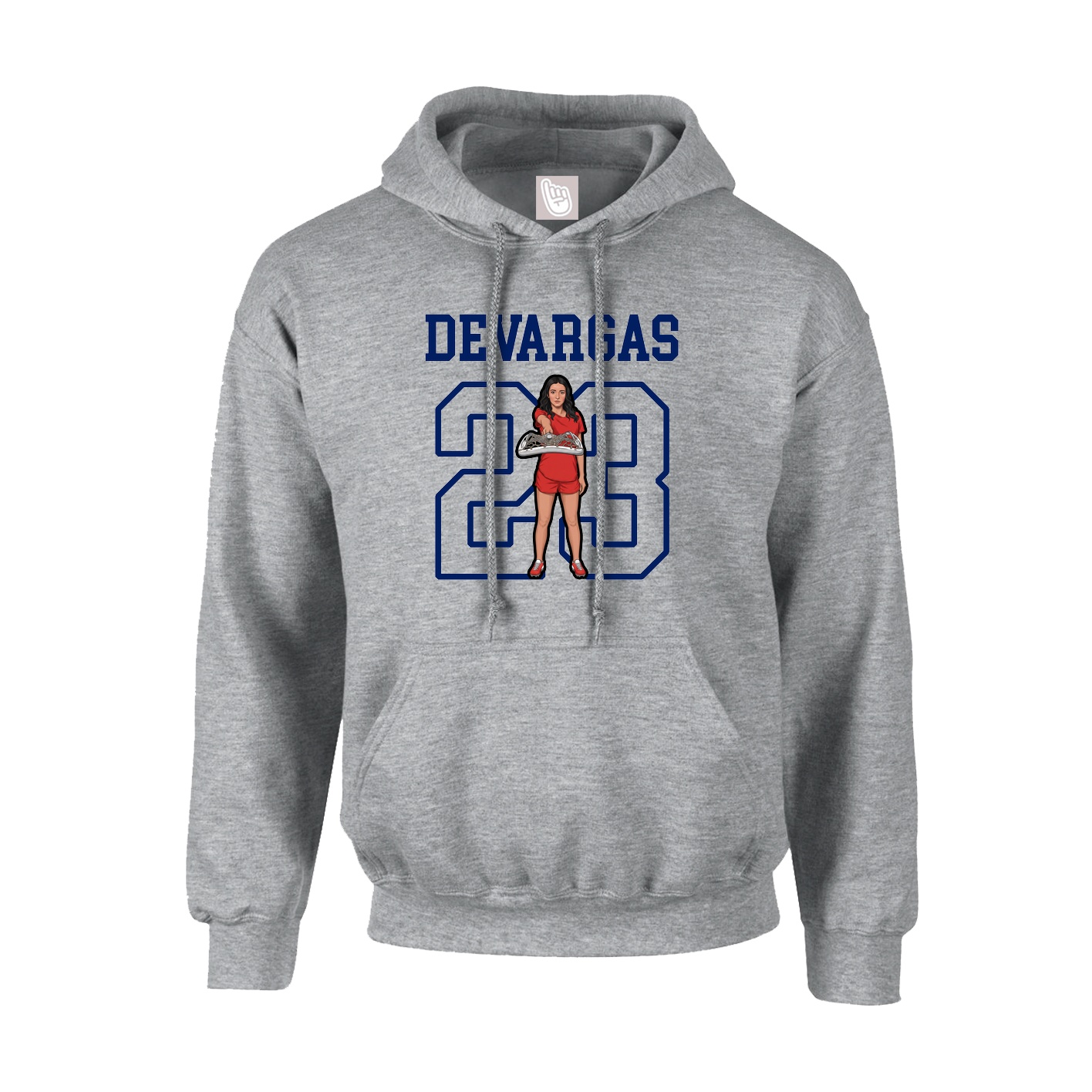 Hoodie — Shirsey in Grey