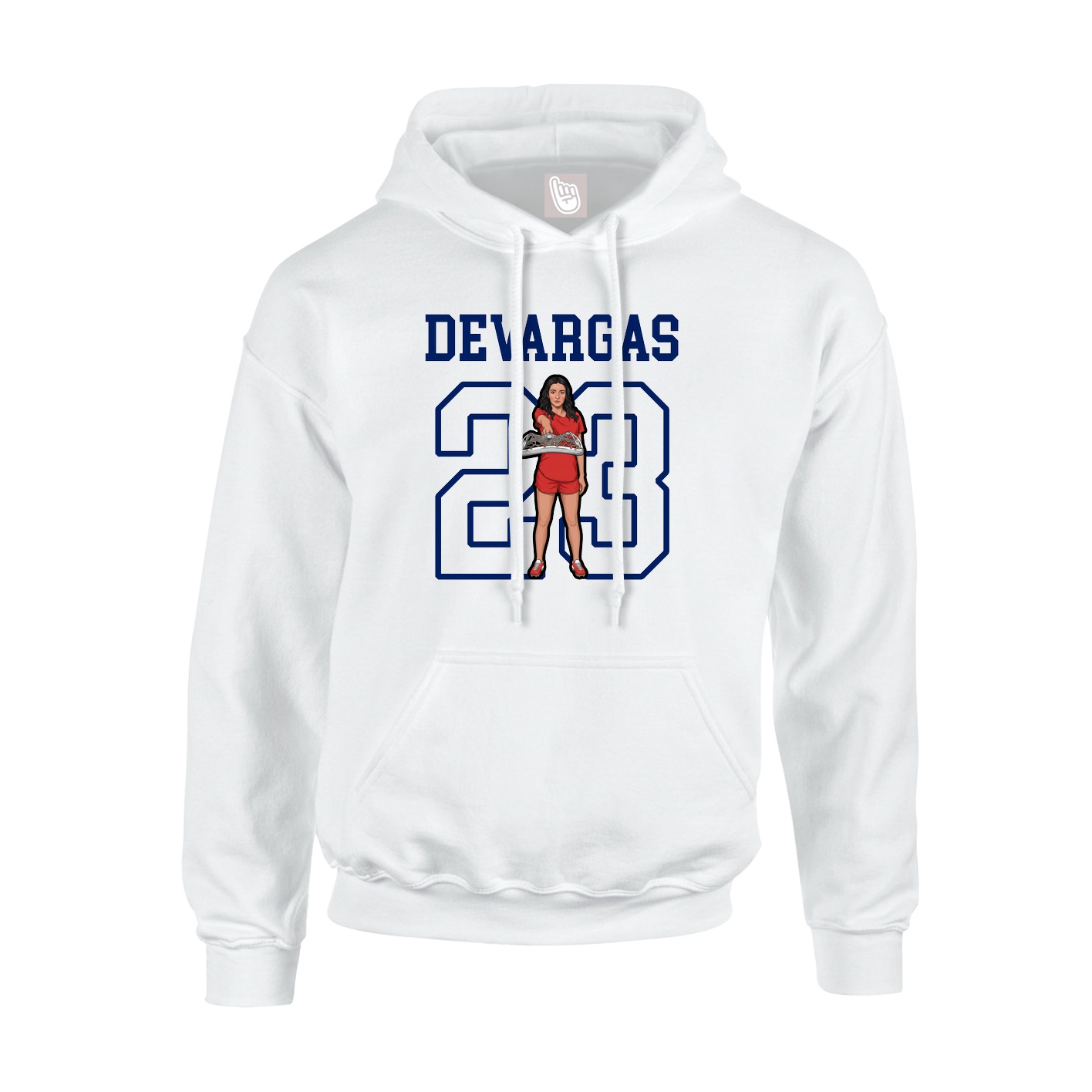 Youth Hoodie — Shirsey in White