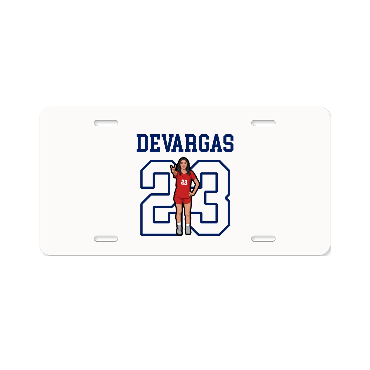 License Plate — Shirsey in Classic