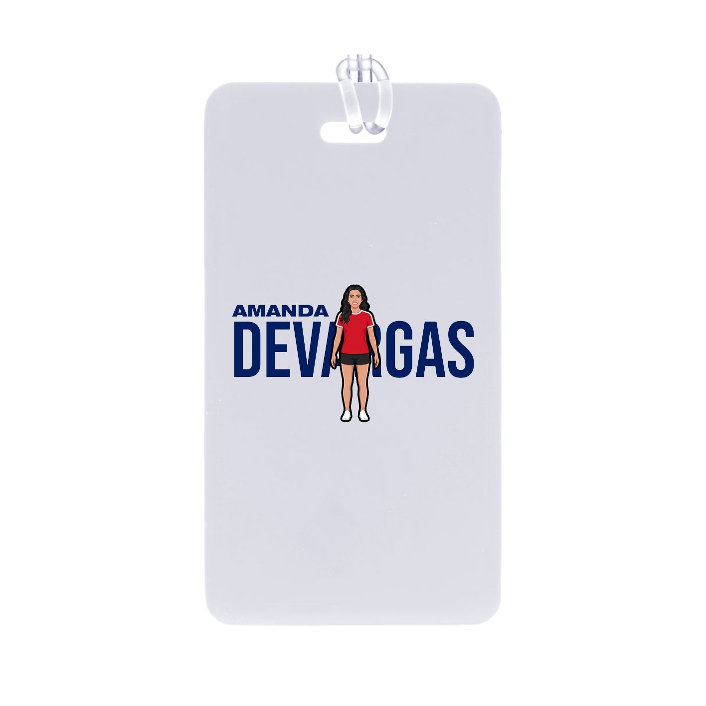 Bag Tag — Player Name in Classic