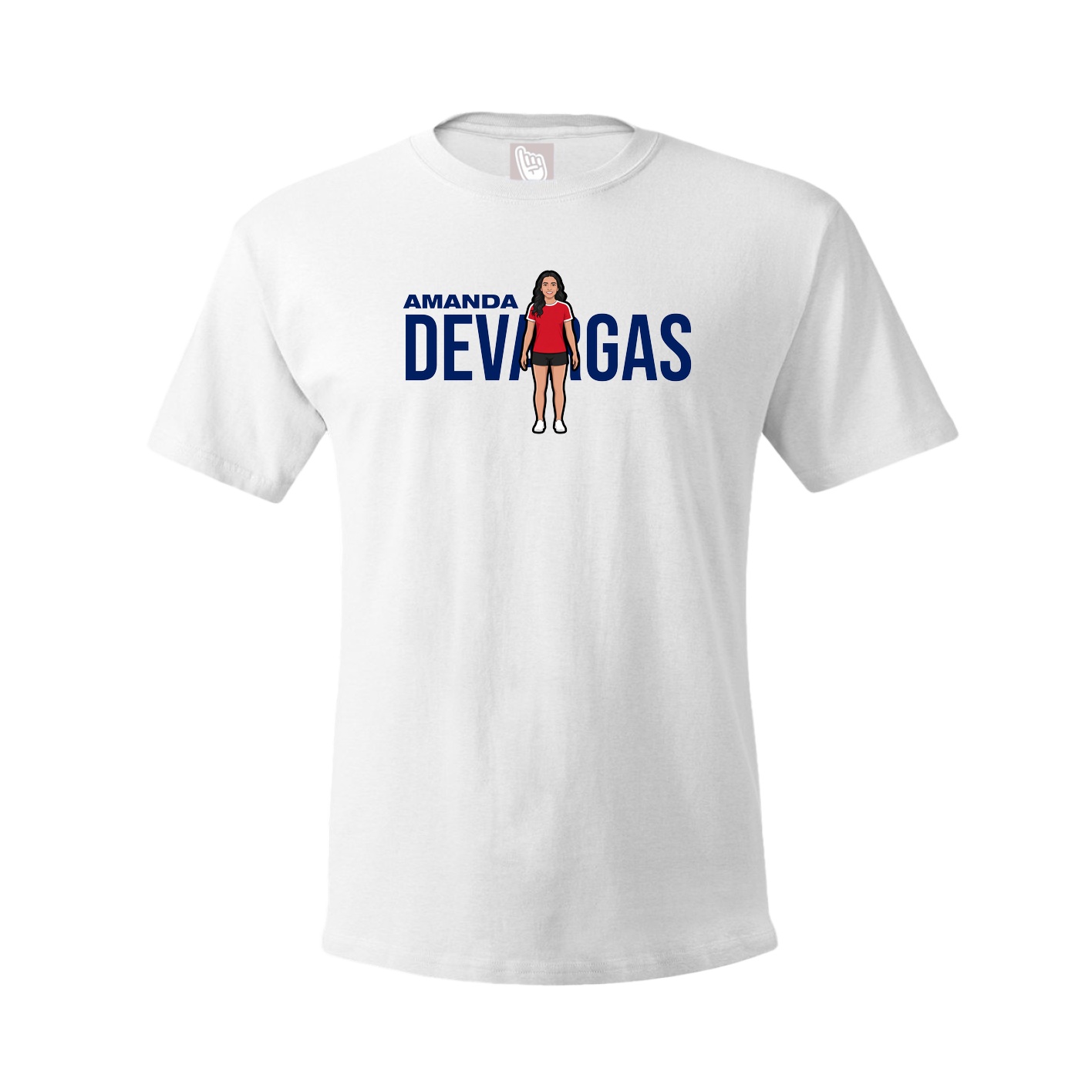 Tee — Player Name in White
