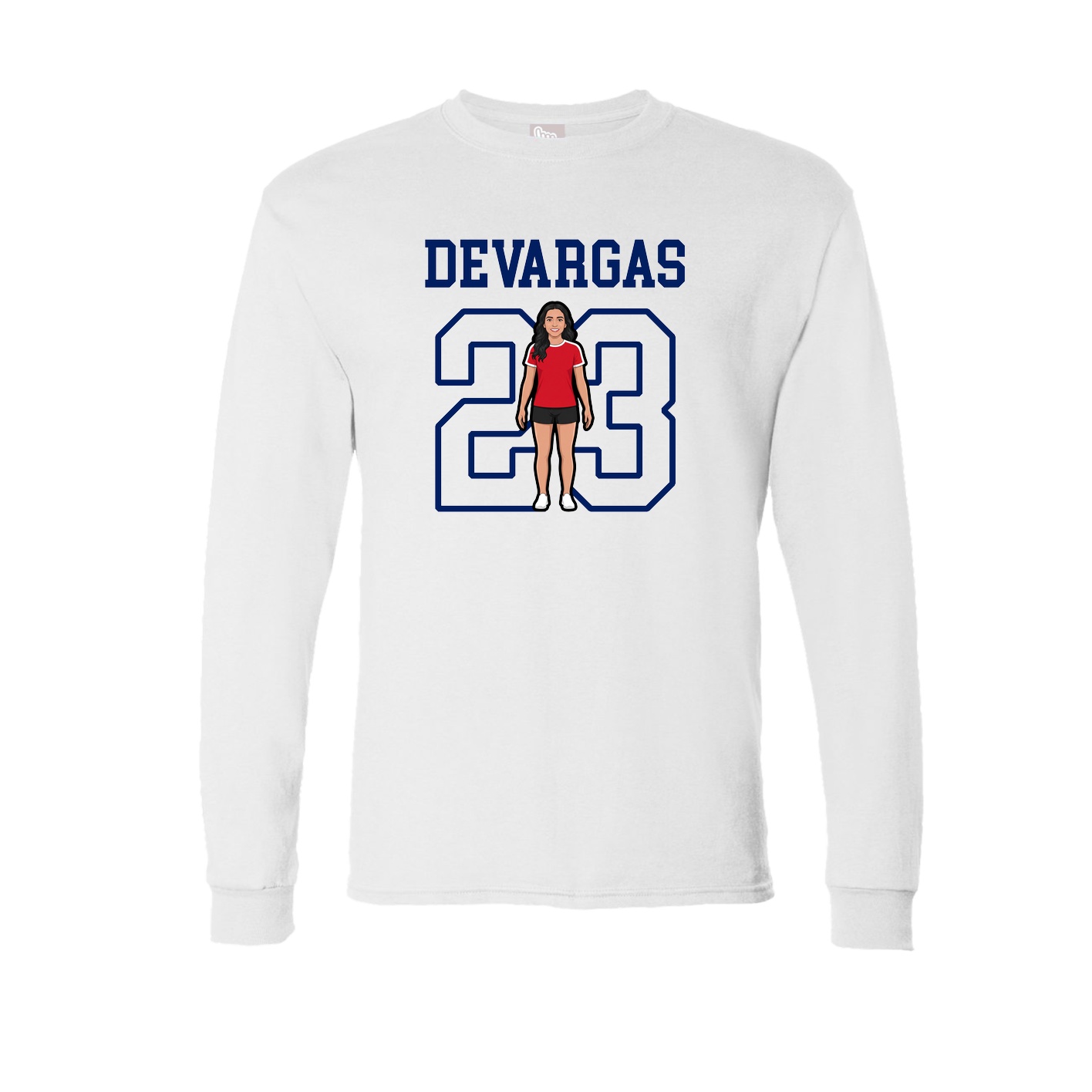 Long Sleeve Tee — Shirsey in White