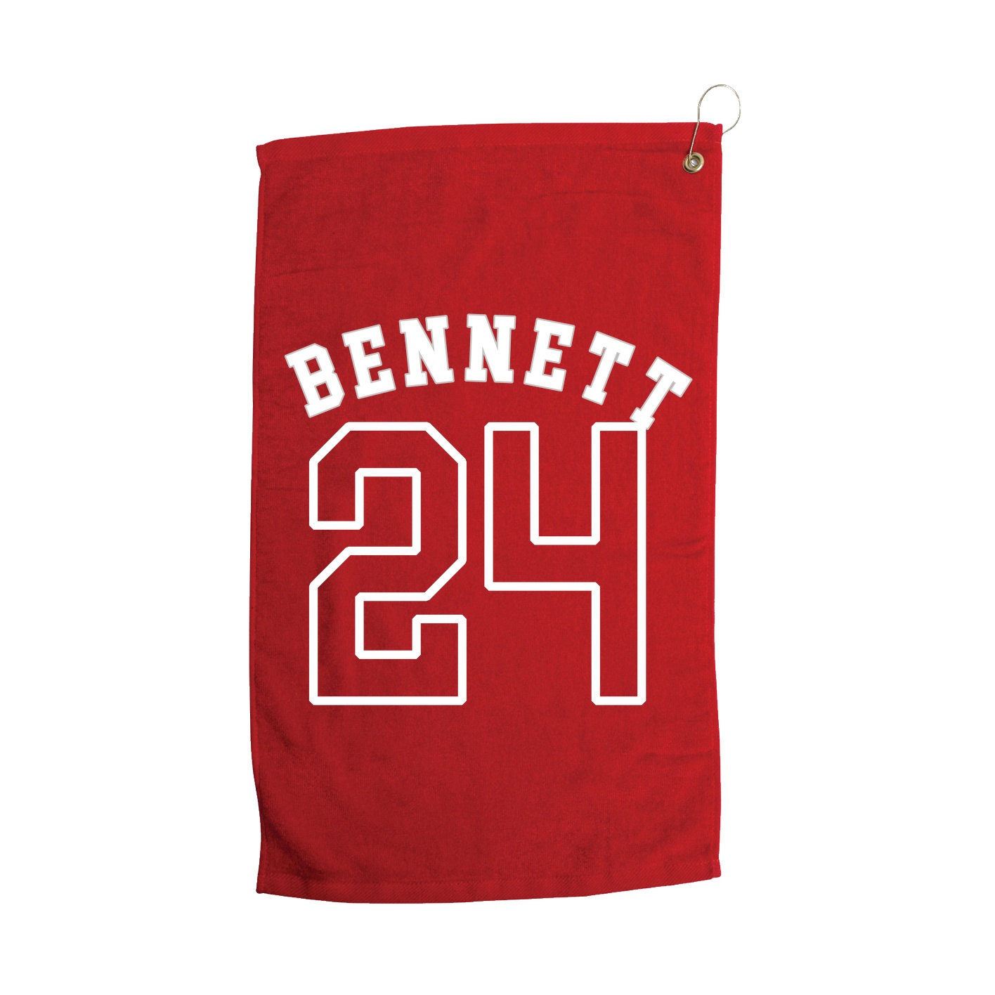 Golf Towel — Shirsey Arch in Red
