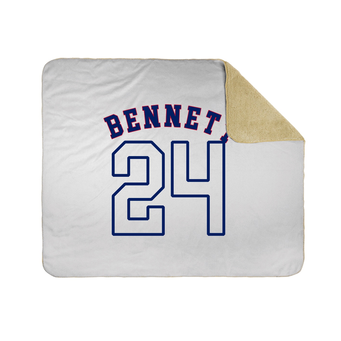 Throw Blanket — Shirsey Arch in White