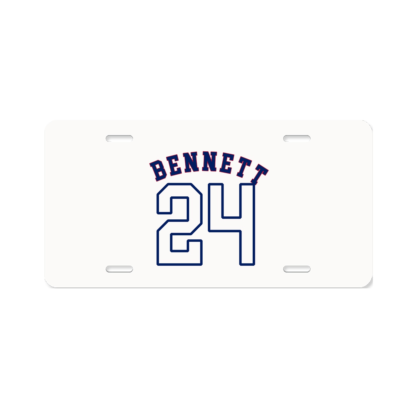 License Plate — Shirsey Arch in Classic