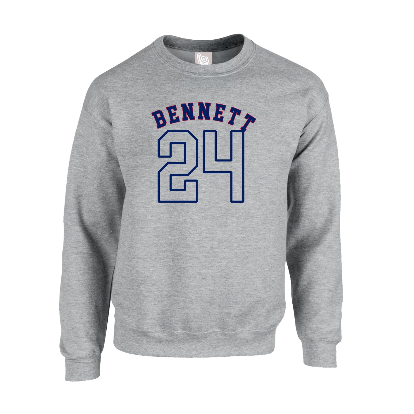 Fleece Crew — Shirsey Arch in Grey