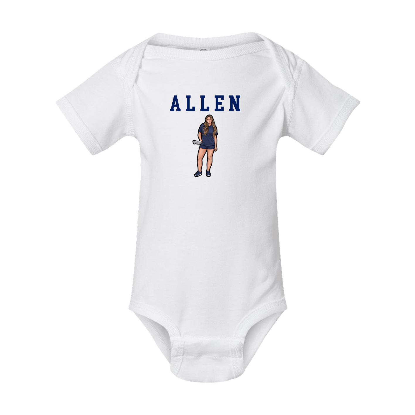 Baby Onesie — Shirsey in White
