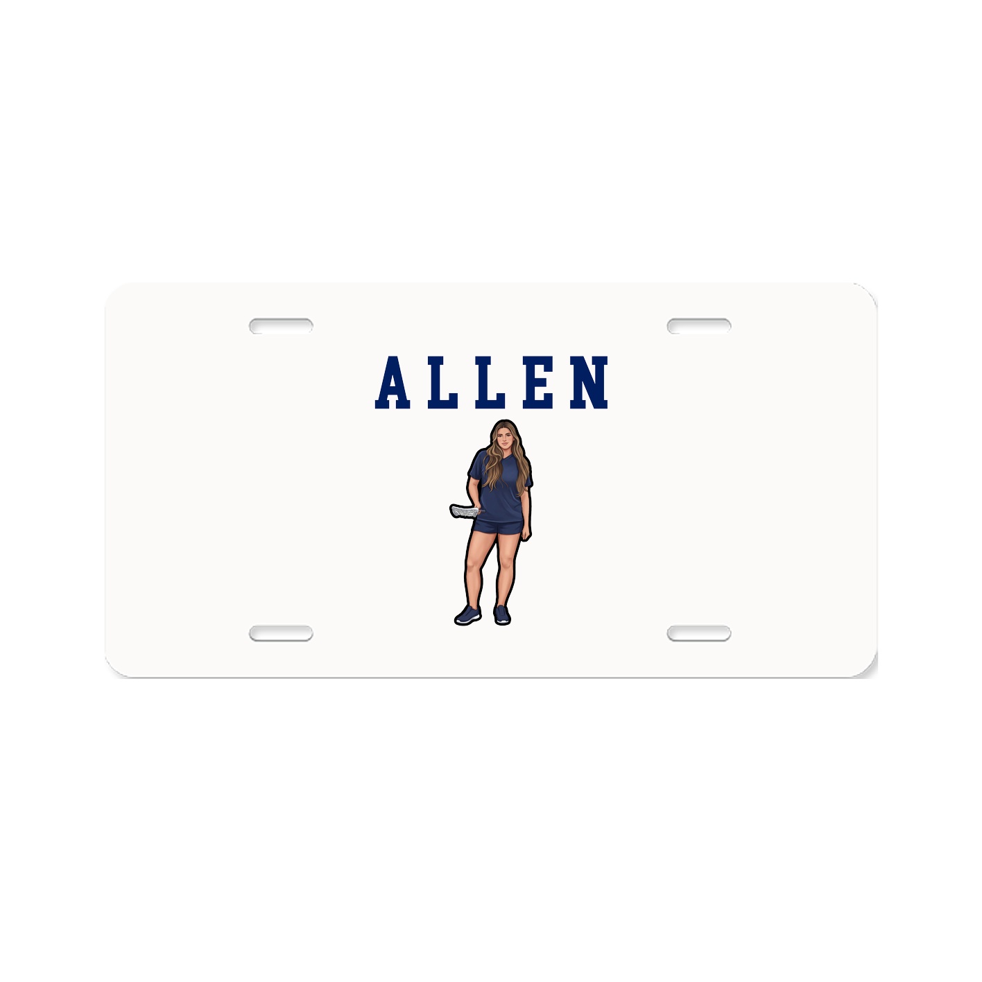 License Plate — Shirsey in Classic